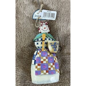 Vtg Jim Shore Heartwood Creek 2003 Winter's Comfort Figurine 112247 Snow Woman